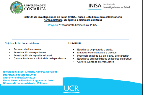 Horas Asistente  Inisa