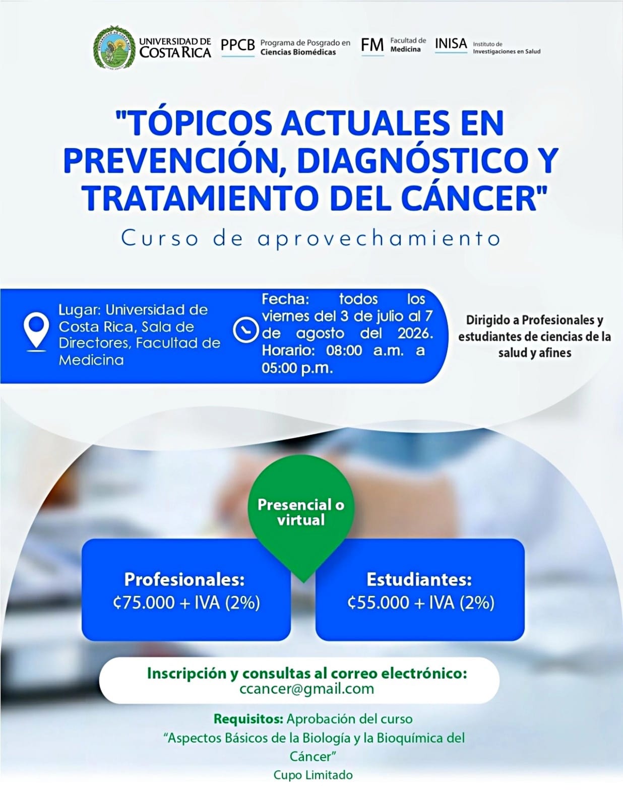 Curso sobre Cáncer 